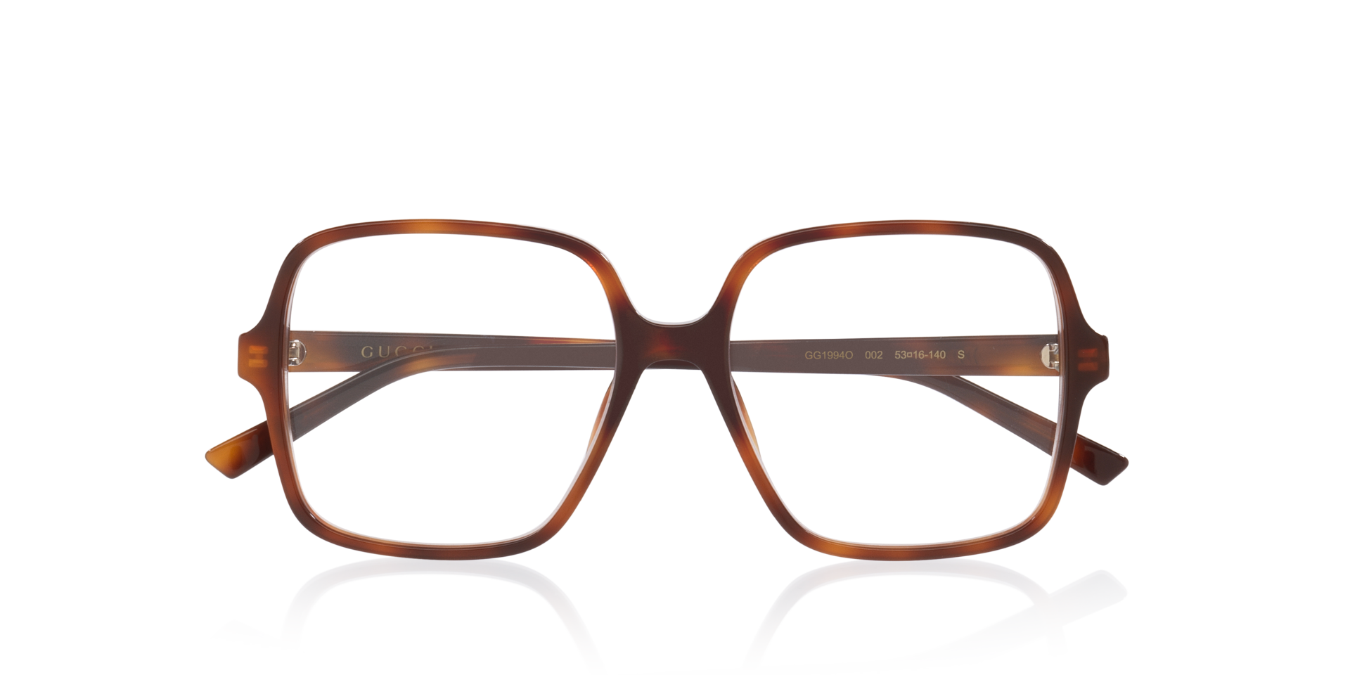 GG1994O Tortoise AcetateEyeglass Frames for Glasses Direct, Closed View