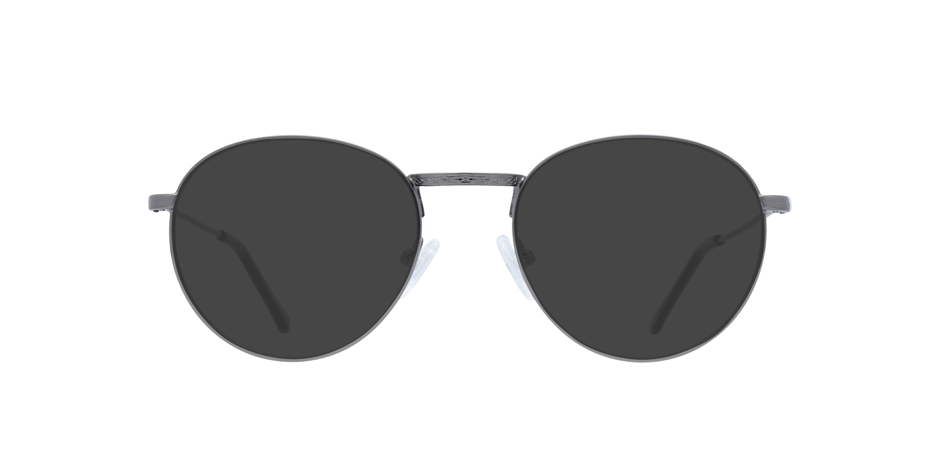 Camden Gunmetal MetalEyeglass Frames for Glasses Direct, with Tinted Lenses