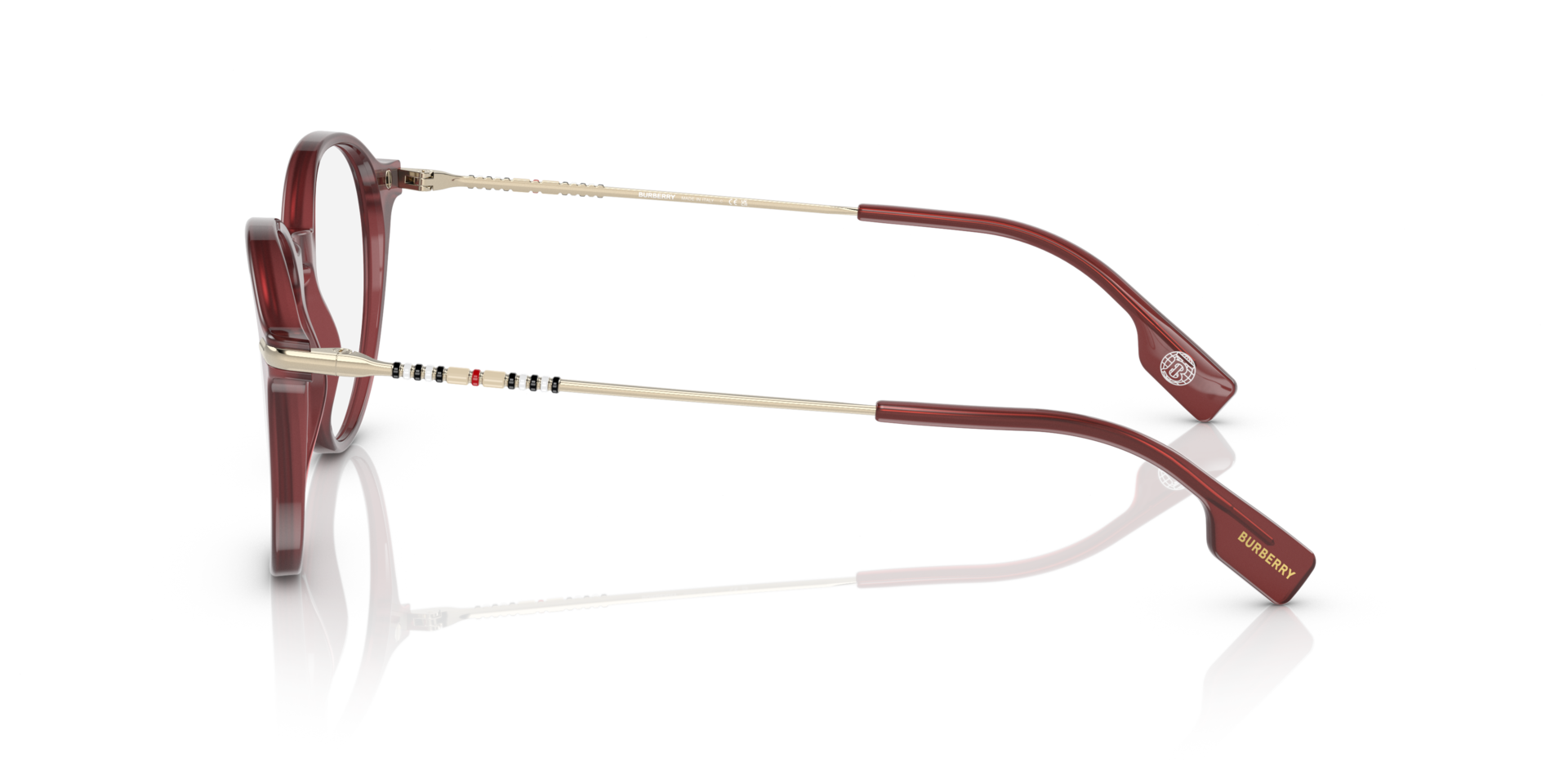 BE2365 Bordeaux AcetateEyeglass Frames for Glasses Direct, Side View