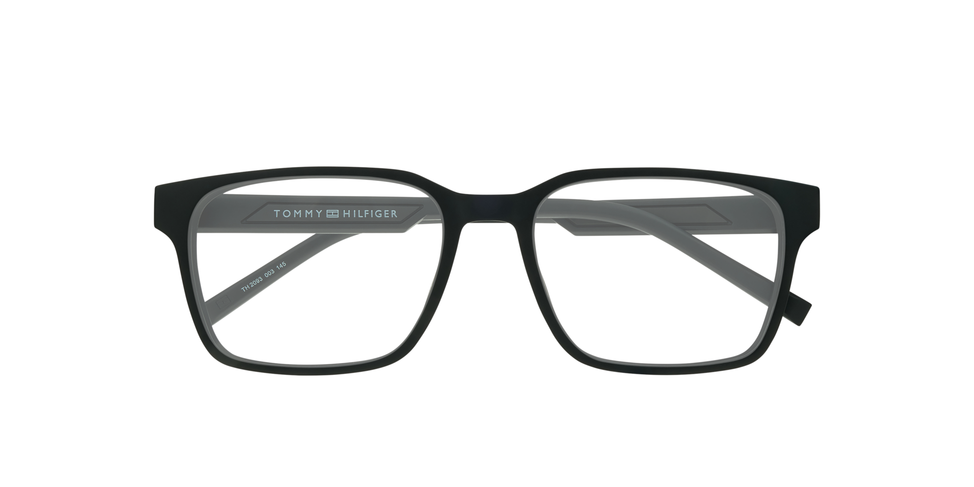 TH 2093 Black PlasticEyeglass Frames for Glasses Direct, Closed View