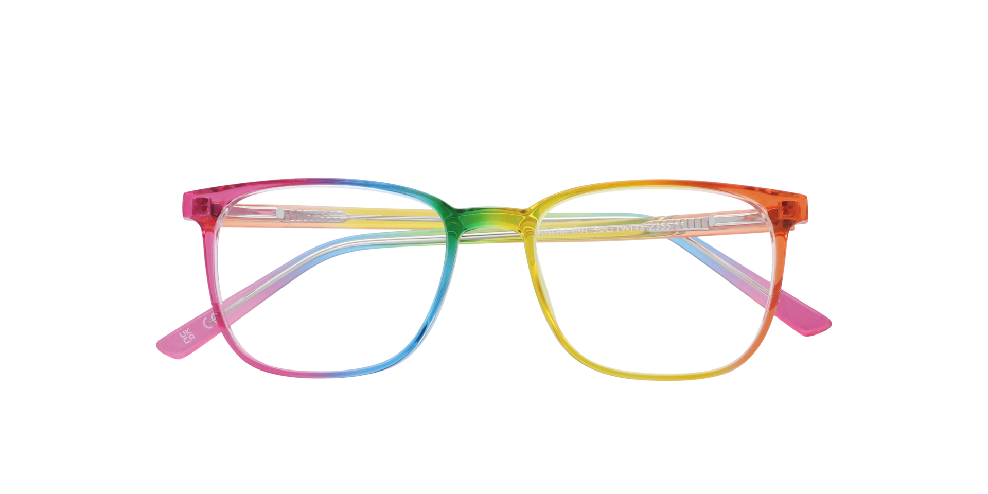 Blissful Rainbow PlasticEyeglass Frames for Glasses Direct, Closed View