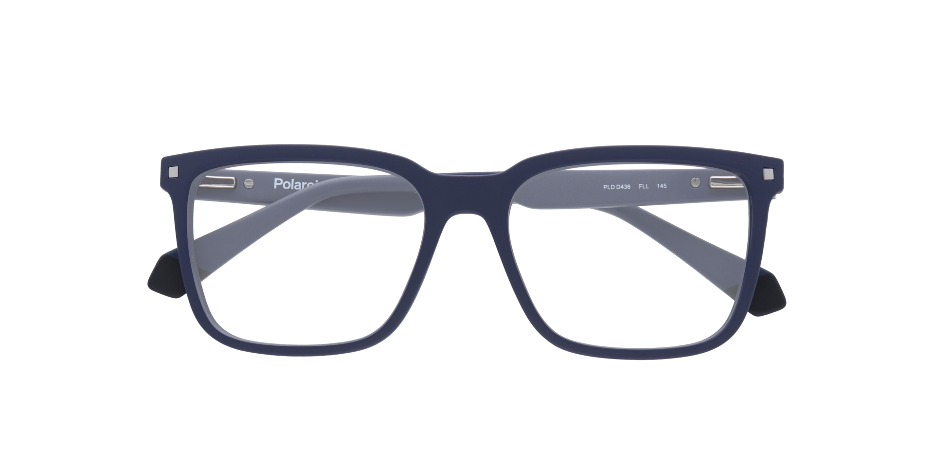 PLD D436 Blue PlasticEyeglass Frames for Glasses Direct, Closed View