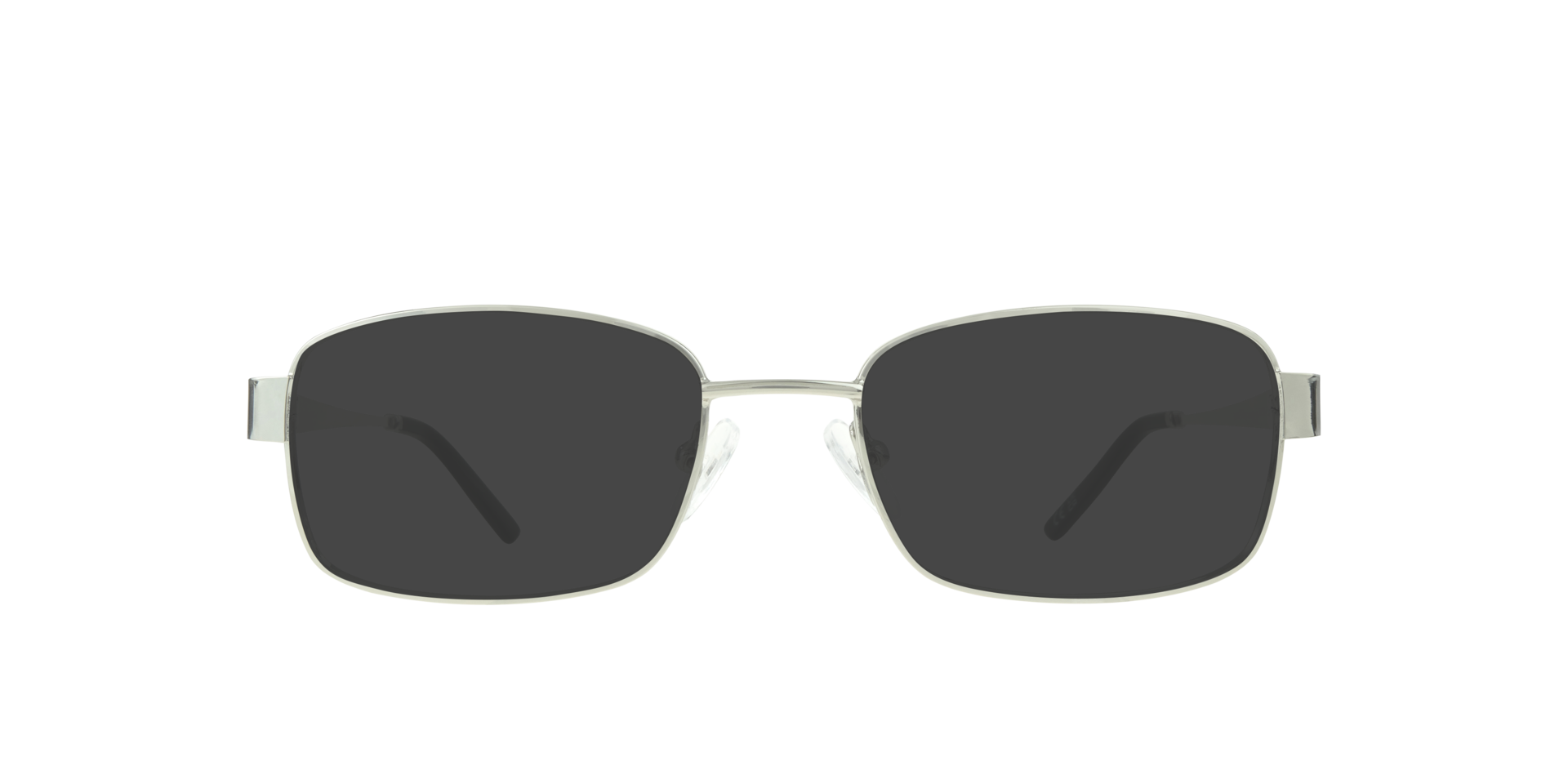 Karl Shiny Silver MetalEyeglass Frames for Glasses Direct, with Tinted Lenses