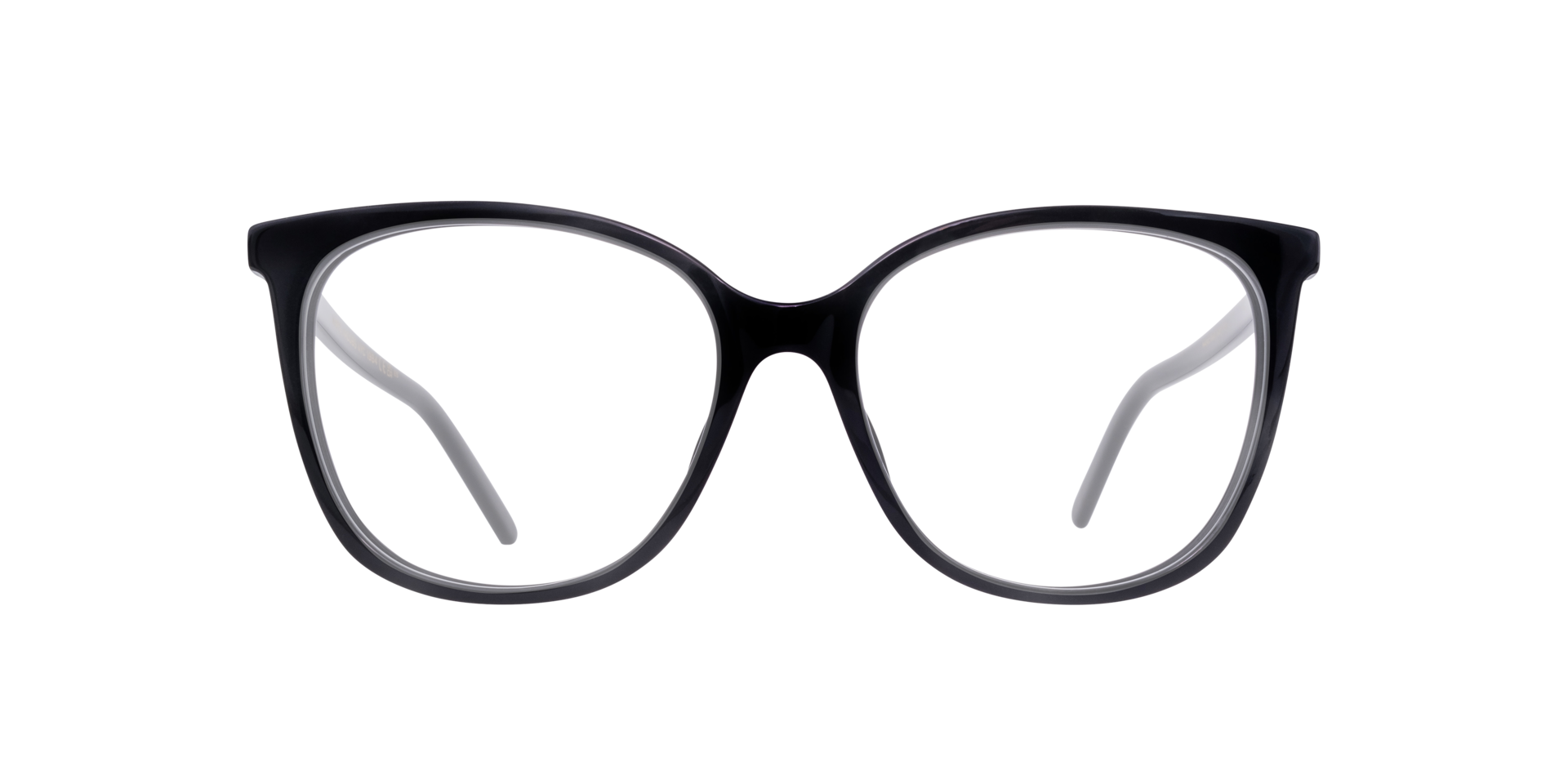 MARC 662 Black AcetateEyeglass Frames for Glasses Direct, Front View