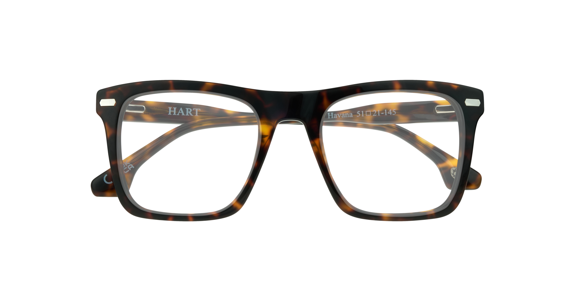 Jagger Havana AcetateEyeglass Frames for Glasses Direct, Closed View