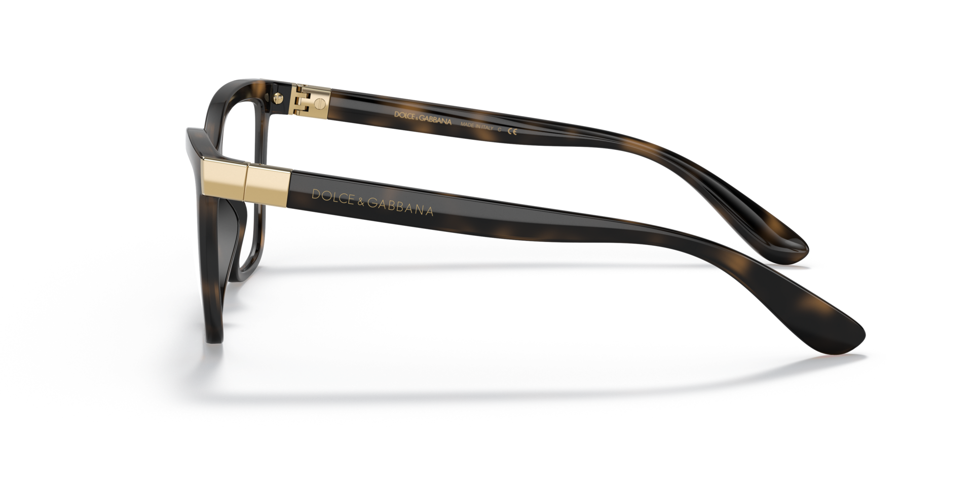 DG5076 Havana PlasticEyeglass Frames for Glasses Direct, Side View
