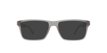 Matte Light Grey Henry -  Plastic Sunglasses