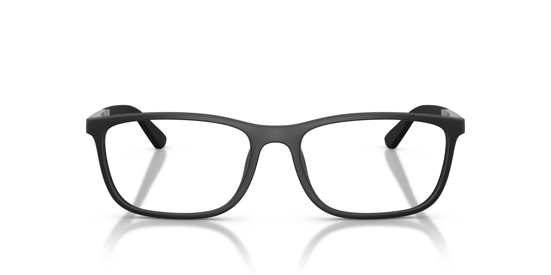 EA3280U Matte Black PlasticEyeglass Frames for Glasses Direct, Front View