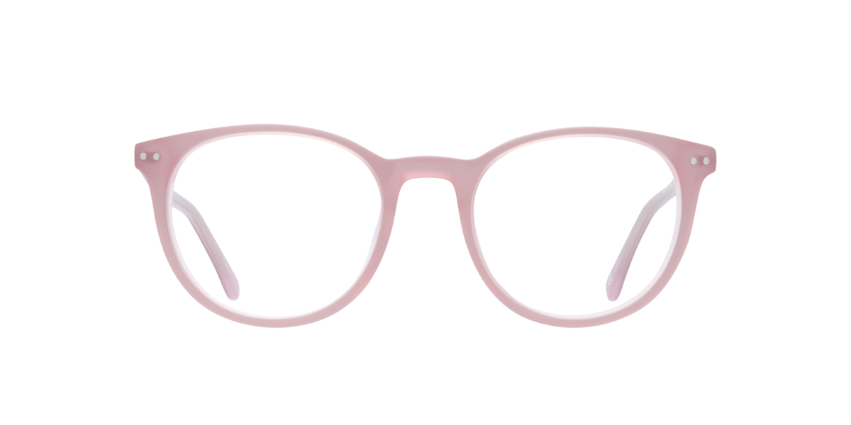 Scout Unisex Shiny Milky Nude Phantos Acetate Eyeglasses Online - Full Rim - Dallas