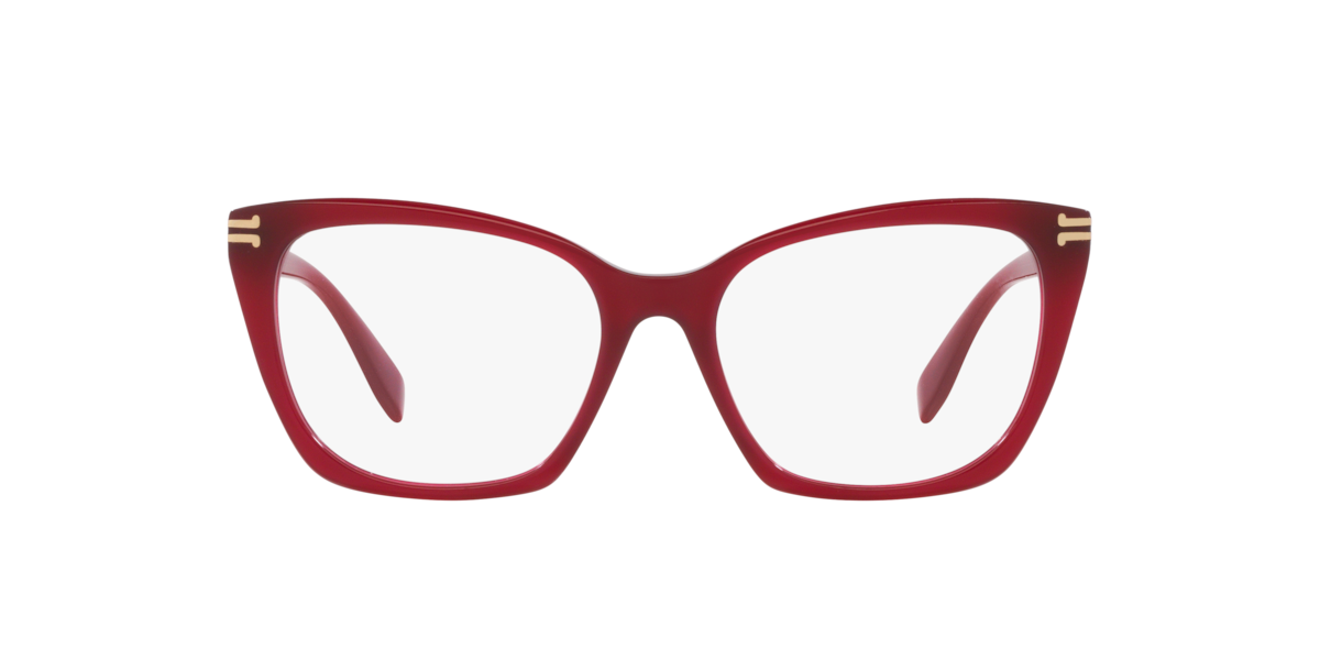 Marc Jacobs Women's Burgundy Cat-Eye Acetate Eyeglasses Online - Full Rim - Mj 1096