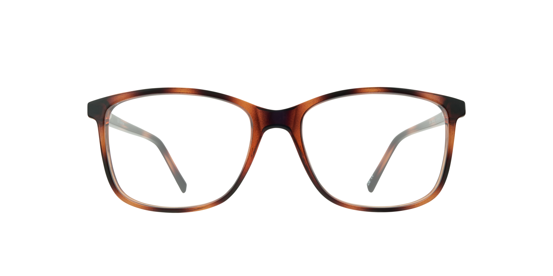 Jax Havana PlasticEyeglass Frames for Glasses Direct, Front View
