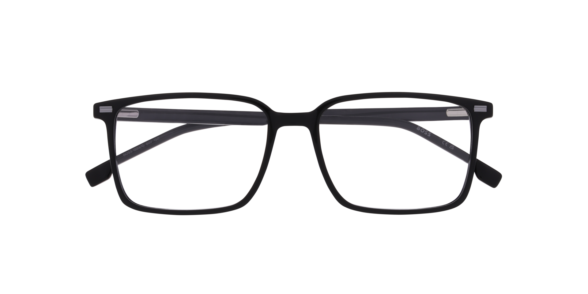 BOSS 1884/G Black AcetateEyeglass Frames for Glasses Direct, Closed View