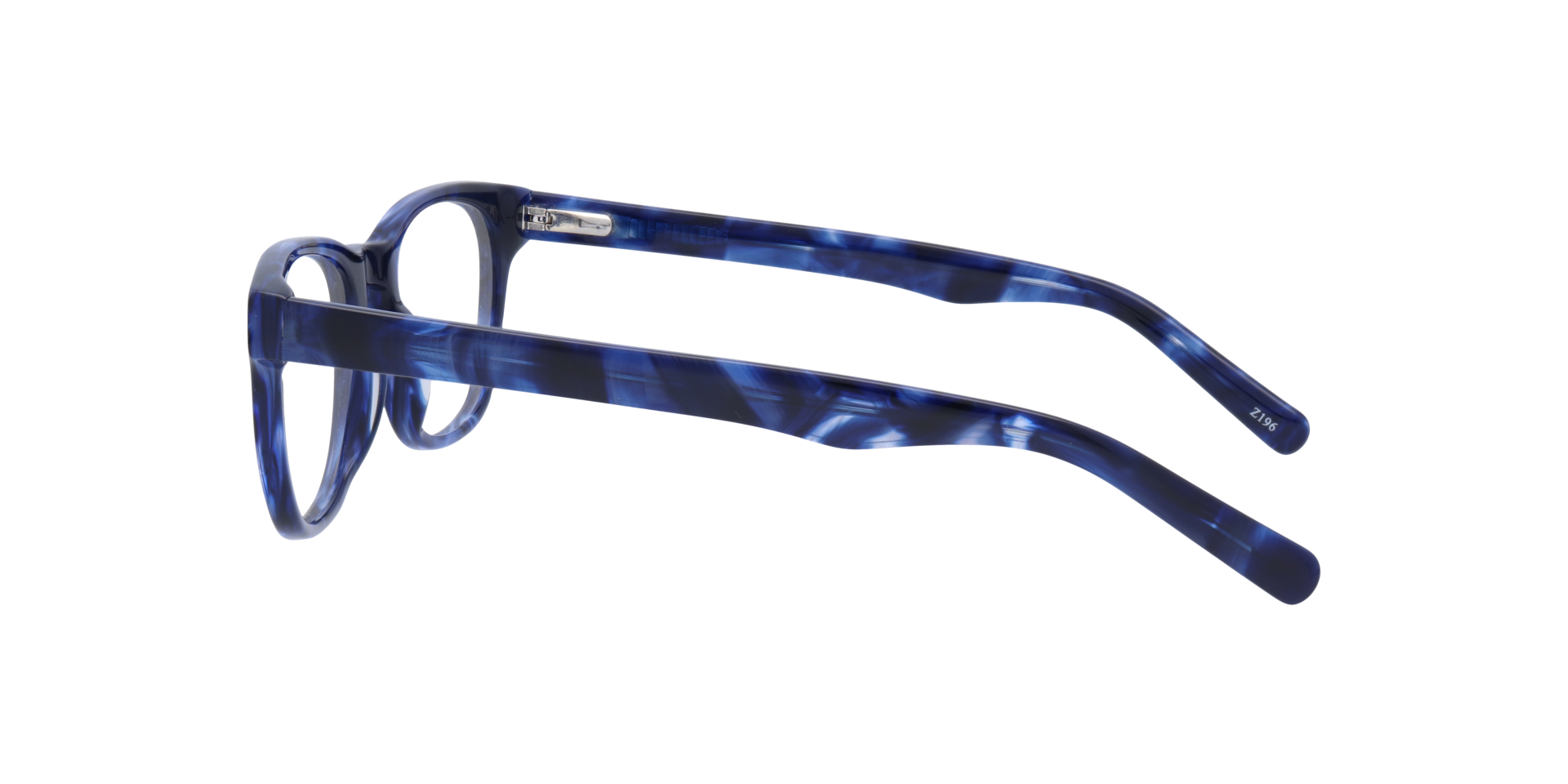 Andi Sapphire AcetateEyeglass Frames for Glasses Direct, Side View