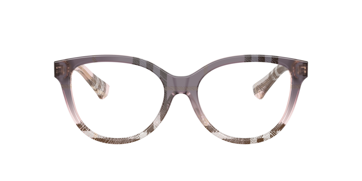 Burberry , Glasses, Female, Pink, 54 Mm, Be2456 Optical Frame - Image 5
